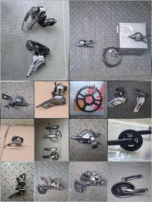 Манетки переключатели передние задние Shimano SRAM