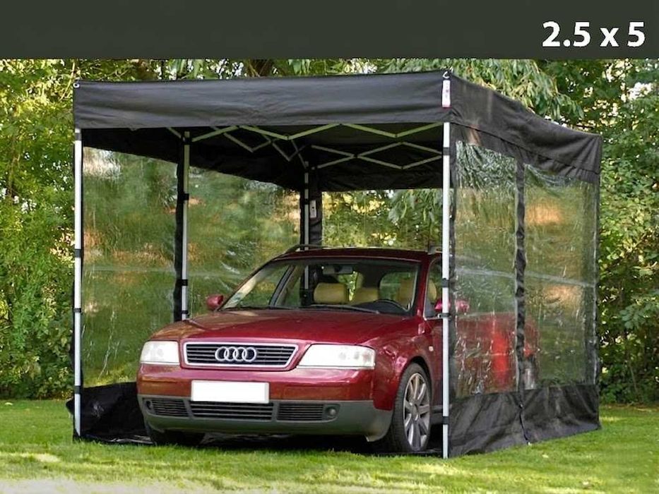 Garagem dobrável auto/mota Flex CarCover Dancover 2,5x5m – Excelente estado