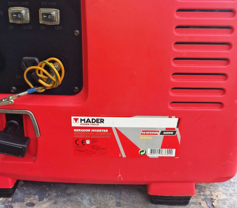 Gerador inverter 2200W Mader