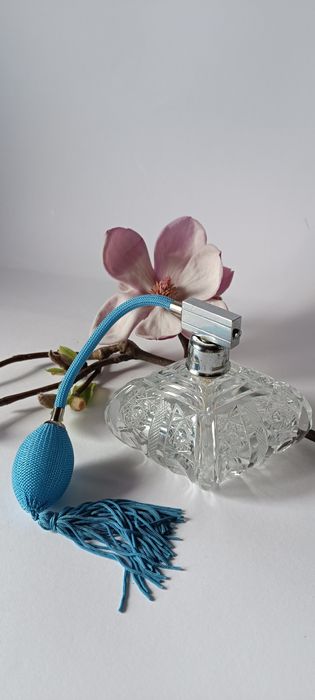 Perfumetka retro szkło kryształowe