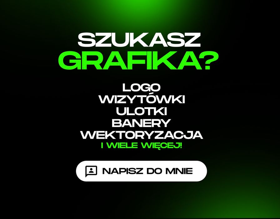 Stworzę dla Ciebie Logo / Banery / Wizytówki | Grafik Komputerowy