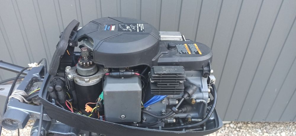 Silnik Zaburtowy Yamaha FT 9.9 AEH - Uciągowy, stopa L