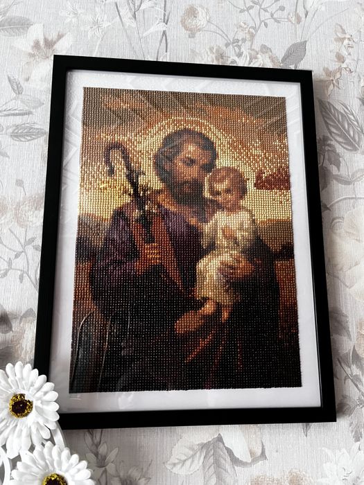 Obrazy z ramką haft diamentowy 30x40