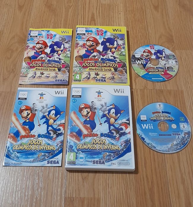 Jogos Originais Nintendo Wii/Wii U Super Mario & Sonic (Versão PT)