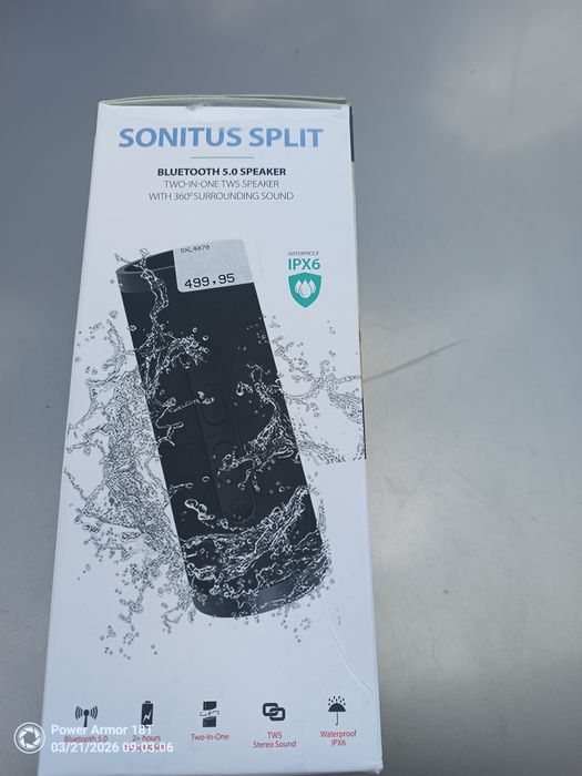 głośnik Bluetooth Sinox SXL4070