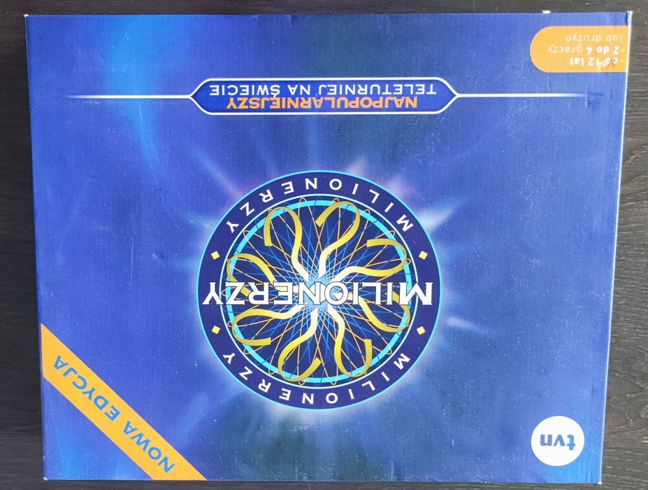 Milionerzy gra planszowa - nowa edycja