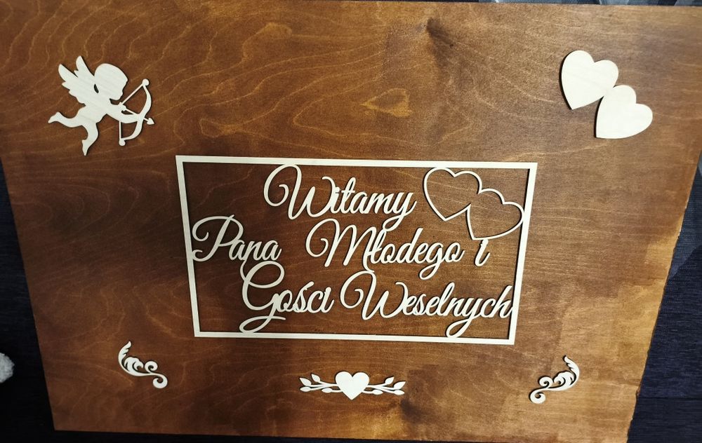 Sprzedam tablicę powitalną