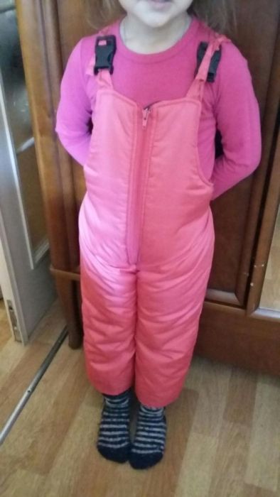 Зимний костюм на девочку