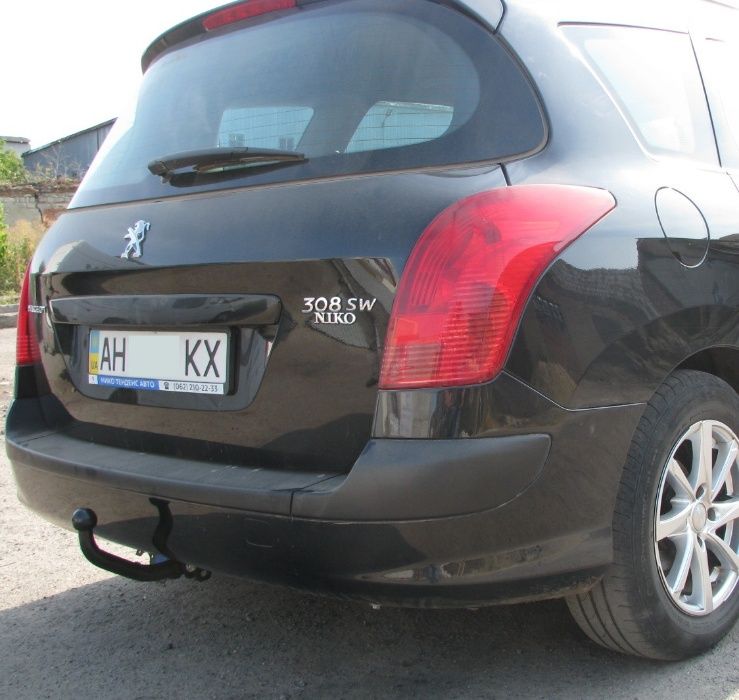 Фаркоп Peugeot 307 \ 307 SW \ 308 \ 308 SW. Прицепное Пежо. СВ