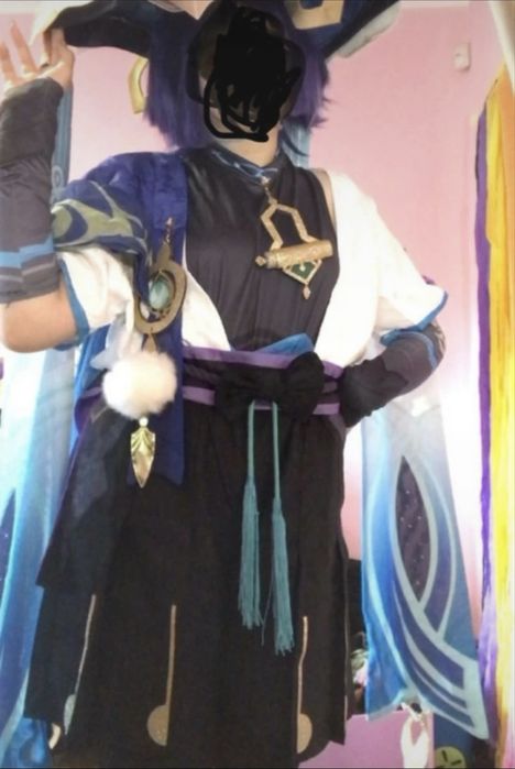 Wanderer cosplay genshin impact