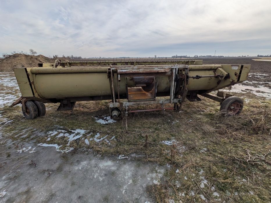 Przystawka do zbioru zielonek niskich,herder, adaptacja Claas