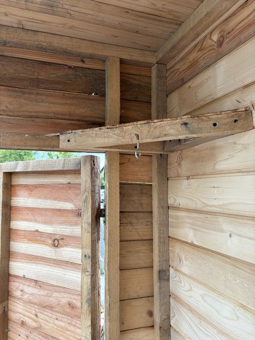 Nowa woliera klatka dla ptaków/papug – solidna, drewniana, na kółkach