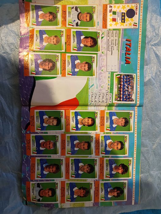 Caderneta Panini Europeu 1996 (Completa)