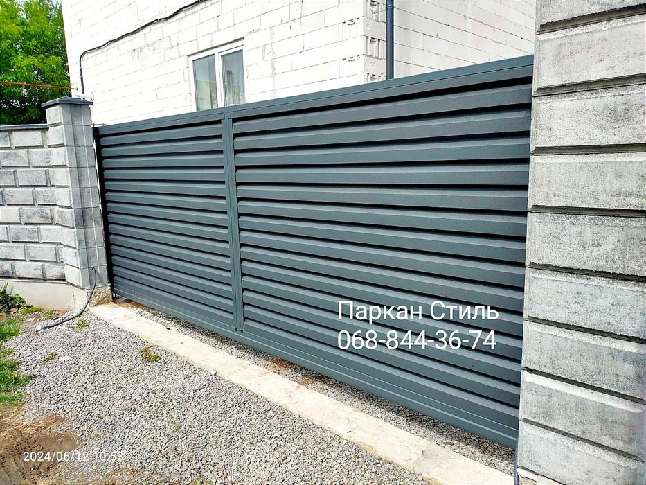 АКЦІЯ!!! Ламелі Жалюзі Ранчо, Вироби з металу. Лего. Металеві паркани.