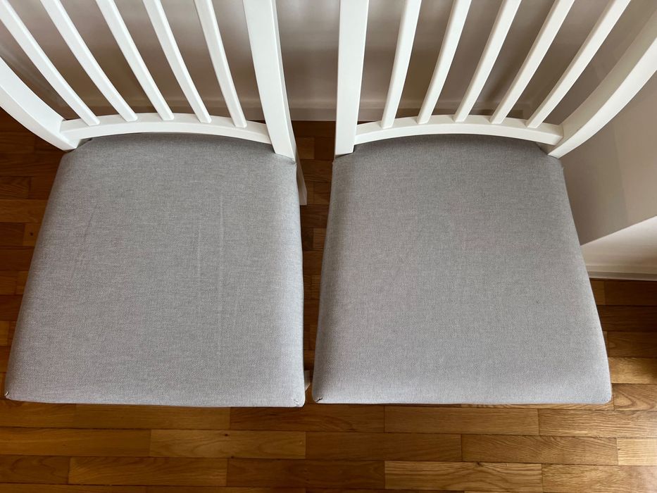 2 Cadeiras IKEA EKEDALEN – Branco, como novas