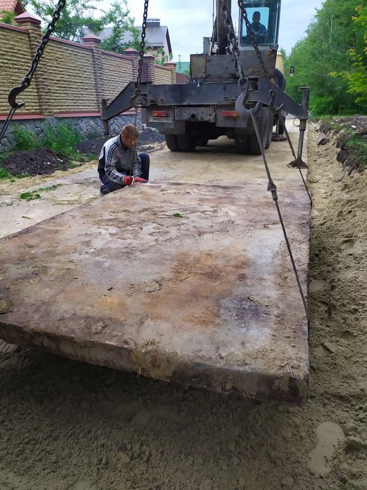 Монтаж дорожных плит.Укладка плит. - Будівельні послуги Суми на Olx