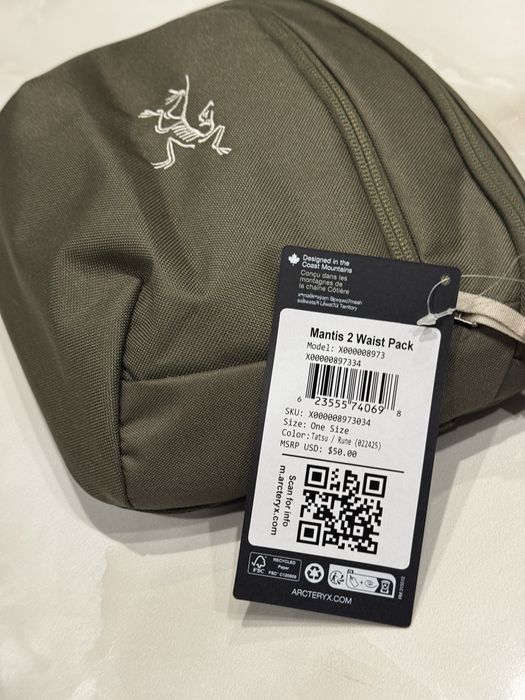 Сумка на пояс Arc'teryx Mantis 2 Waist Pack 2.5L оригінал — zdjęcie 4
