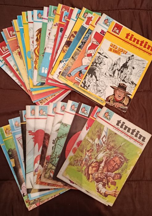 35 Revistas TINTIN, anos 78, 79 e 80