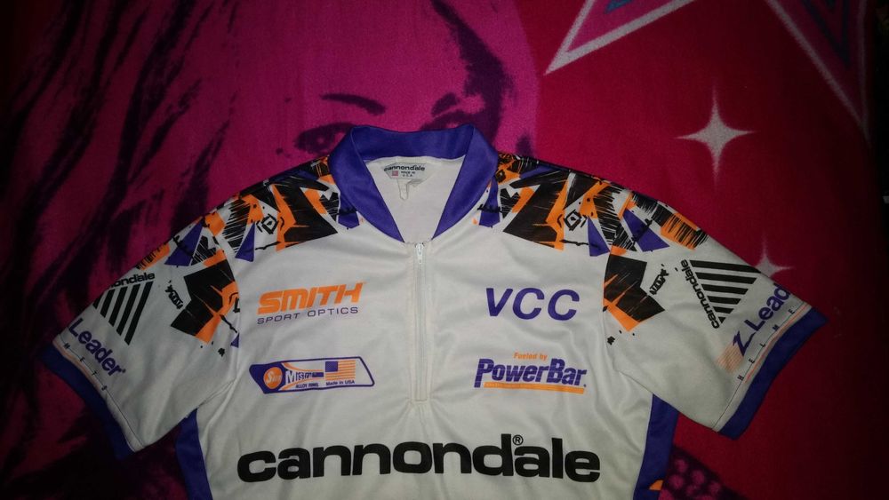 Koszulka kolarska rowerowa CANNONDALE rozmiar S M