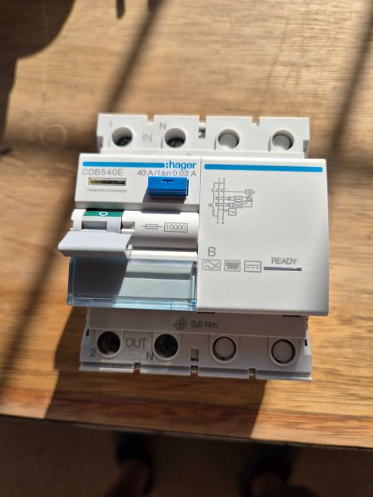 Diferencial HAGER NOVO CDB540E