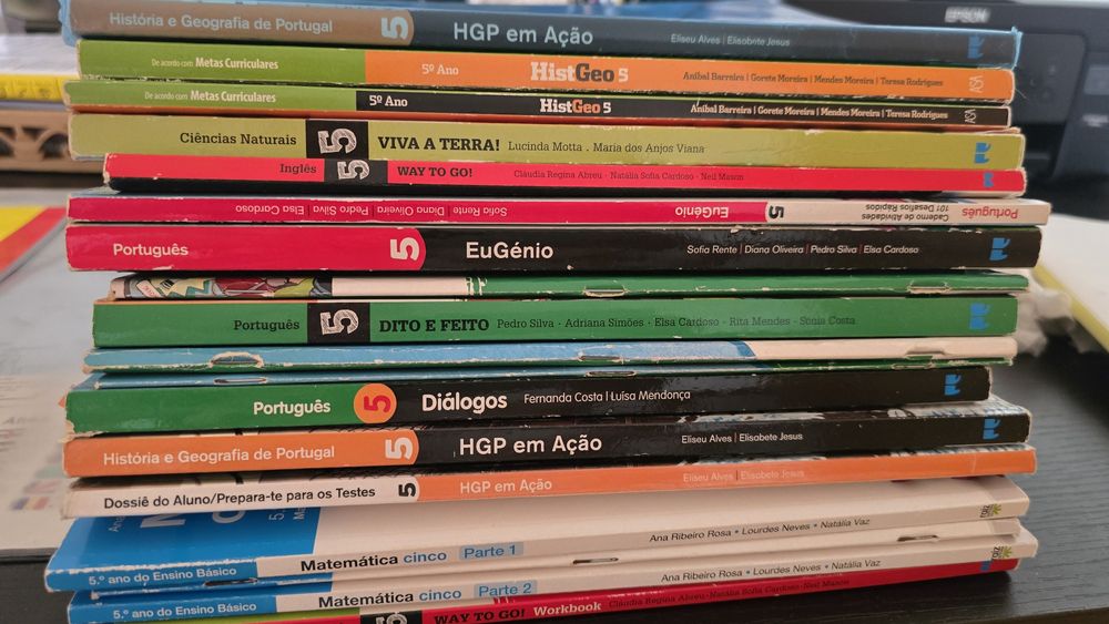 Livros usados 5° ano