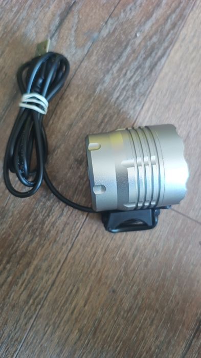Latarka na rower 5xT6  3 tryby usb