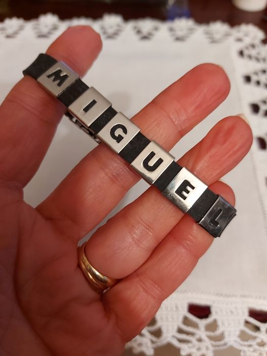 Pulseira de Homem "Miguel" da Stainless Steel.