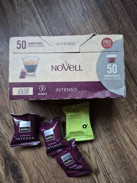 Kawa w kapsułkach NOVELL INTENSO 50 szt. | Nespresso | Bio/Eko
