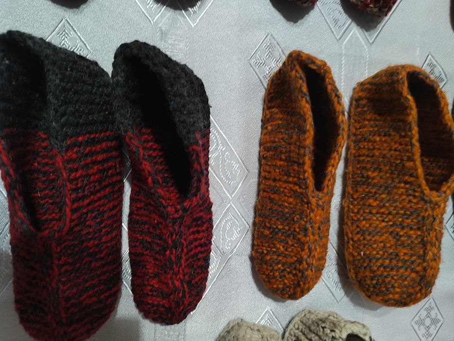 Kapcie ręcznie robione