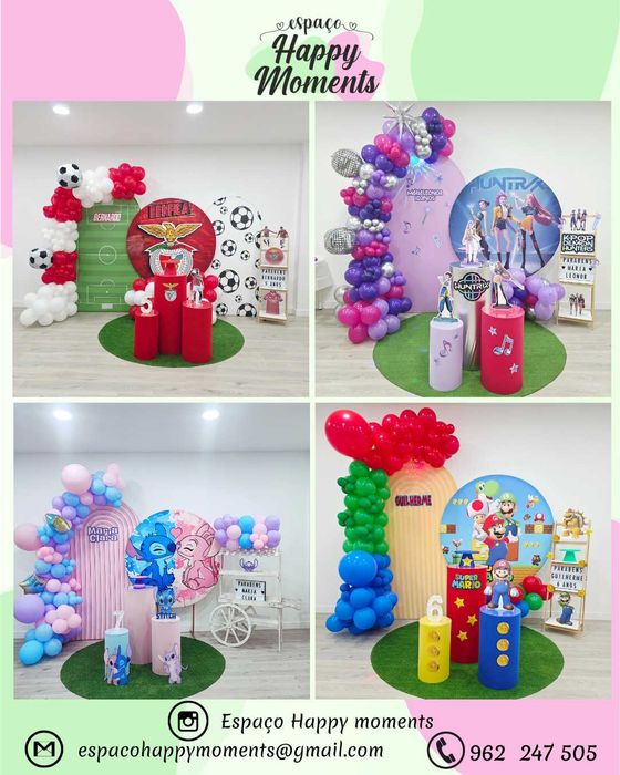 Aluguer espaço para festas e eventos
