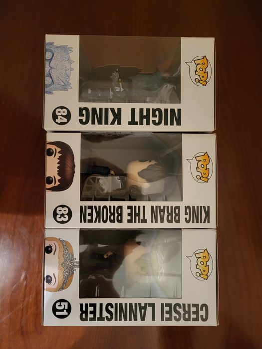Funko Pop Game of Thrones Cersei Lannister King Bran Night King64751435337729122