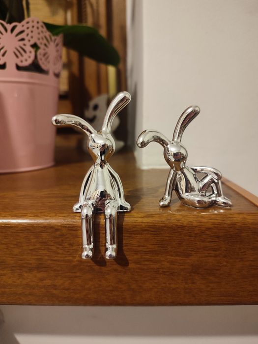 Figurki króliki zające