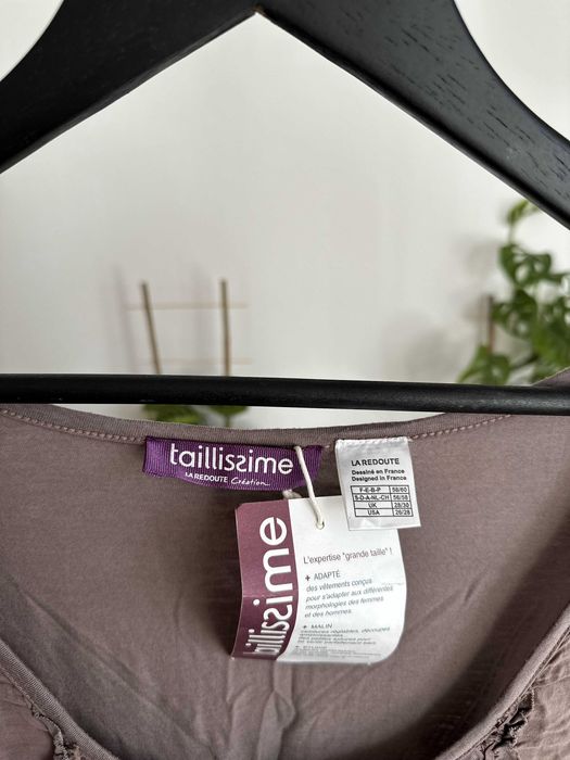 Zwiewna duża tunika sukienka PLUS SIZE 8XL  56/58 TAILLISSIME SUG011