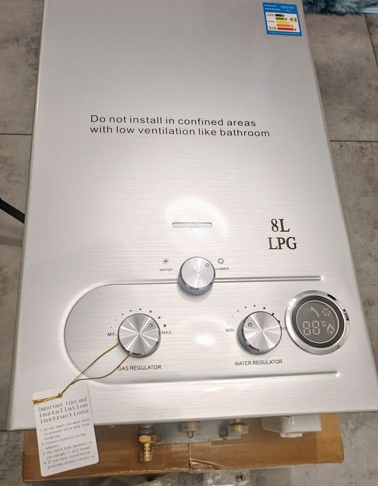 Przepływowy podgrzewacz wod na gaz lpg