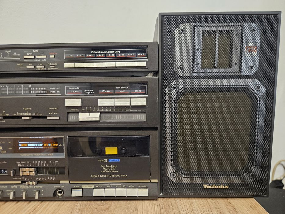 Wieża Technics RS-M222, SU-Z250, ST-Z450, SB-333