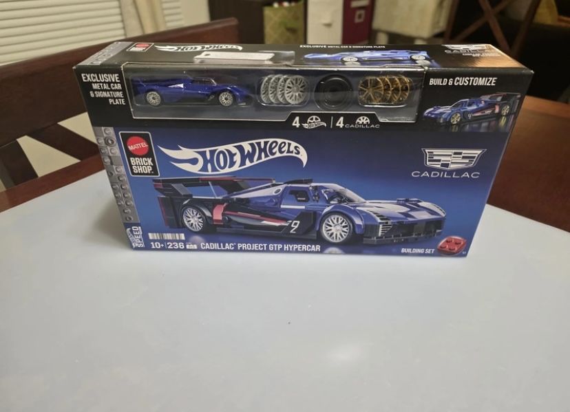 Klocki Hot Wheels Cadillac Project GTP Hypercar Mattel JFR89 Nowy