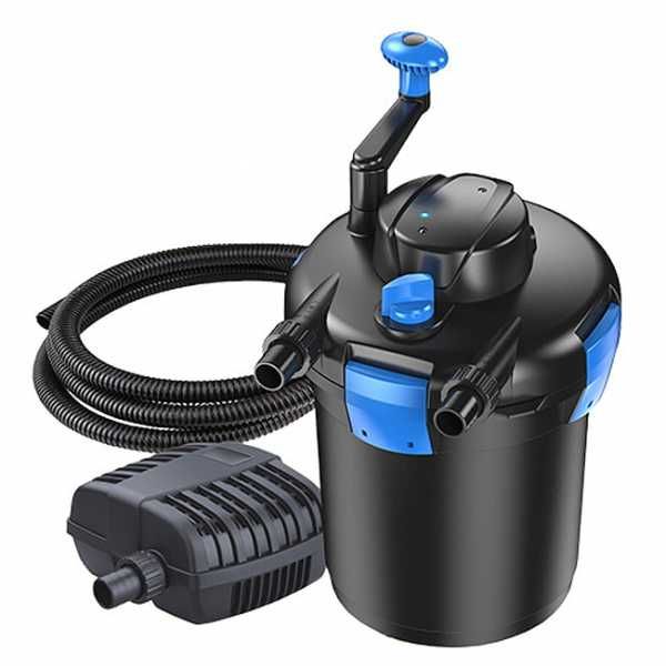 Прудовый фильтр с насосом и стерилизатором SunSun CPF-1500T 2000 л/ч