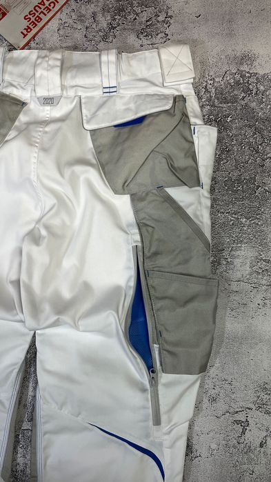 Робочі штани engelbert strauss cordura біло-сірі для малярів motion 2020 нові 56 розмір XL