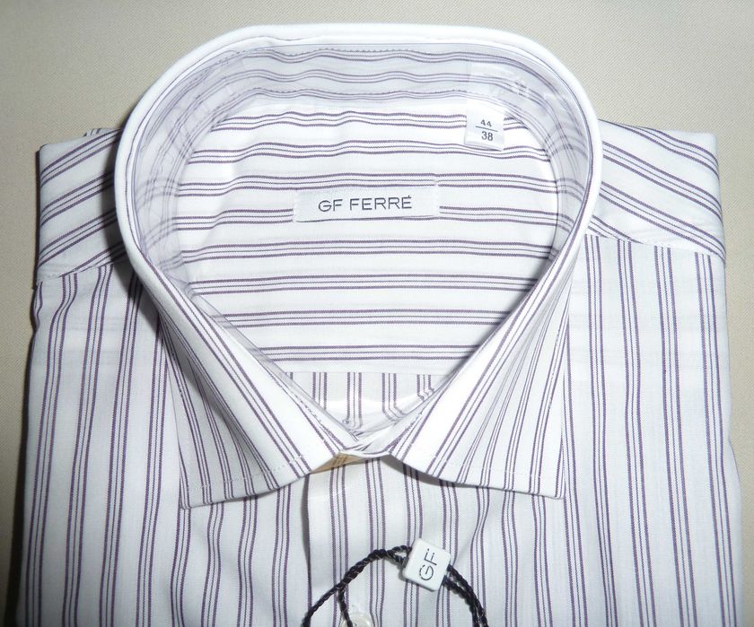 Camisa nova às riscas Grianfranco Ferré 38