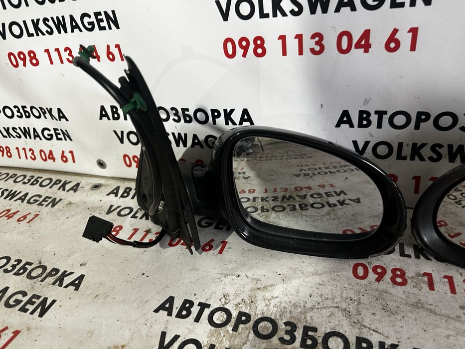 Зеркала Volkswagen Golf 5 чорні | Оригінал | Ліве / Праве