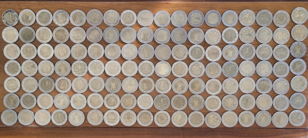 Moedas de 2€ (Várias moedas)