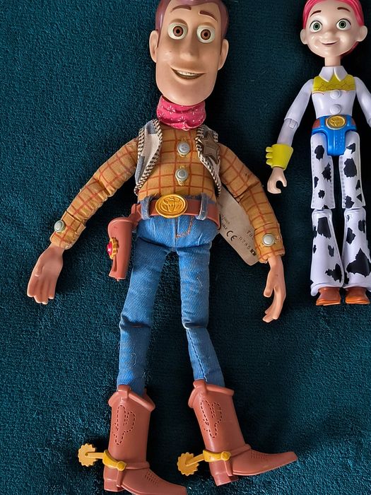 Zabawki Toy Story Chudy, Buzz i Jessie