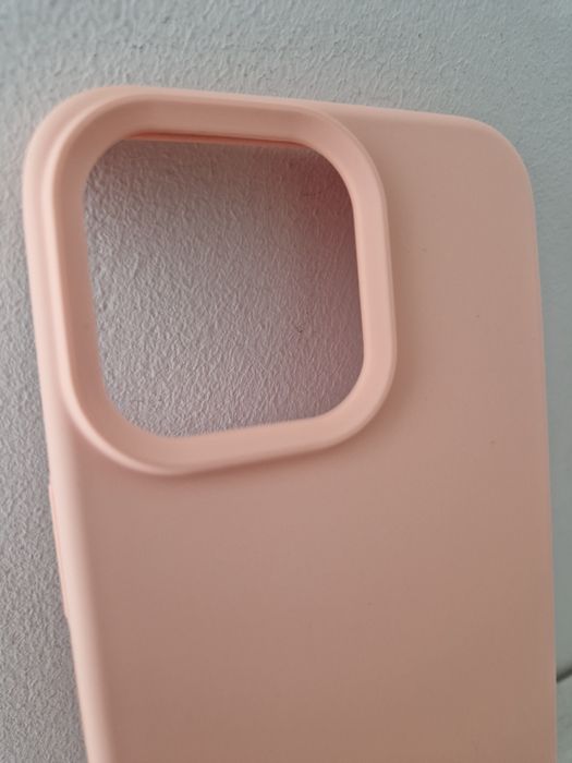 Silicone Lite Case do Iphone 15 Pro Max brzoskwiniowy