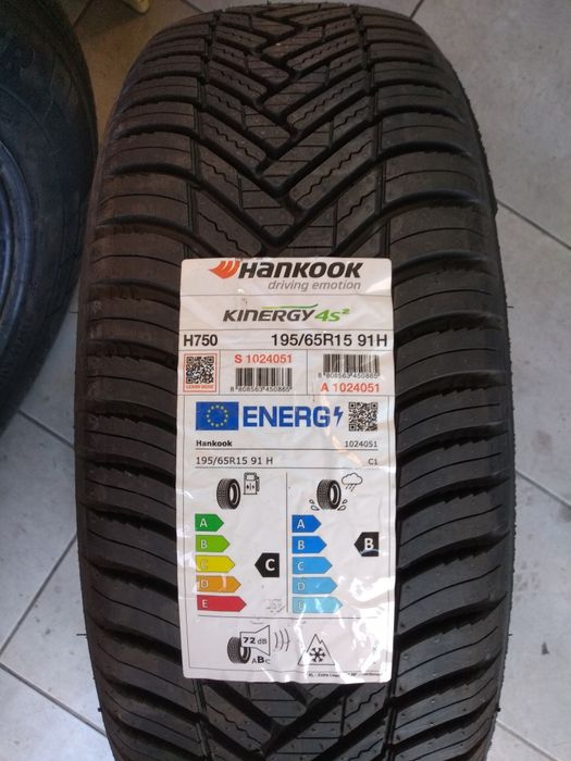 Nowe opony całoroczne Hankook 195/65R15. MONTAŻ GRATIS !!!
