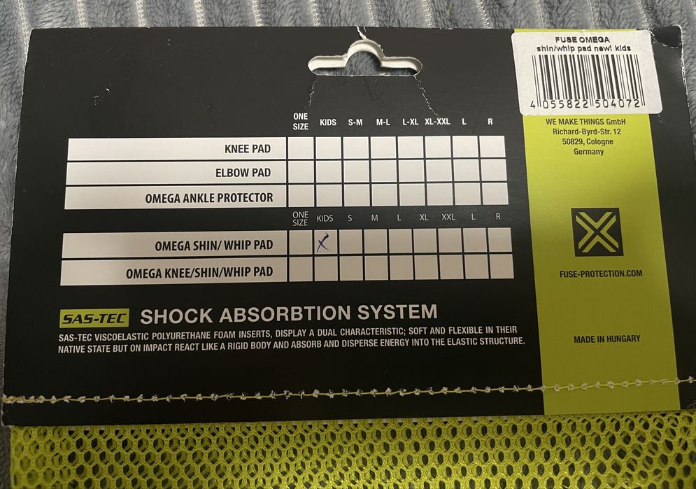 Гомілковий захист FUSE protection OMEGA