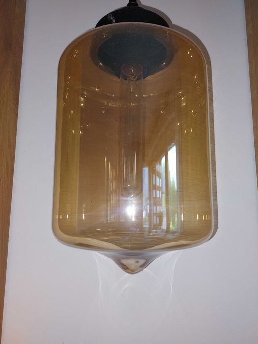 Lampa wisząca klosz