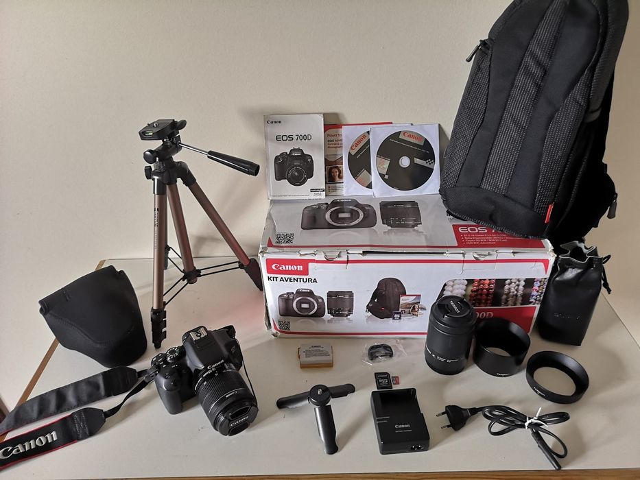 Canon EOS 700D + Extras | Impecável