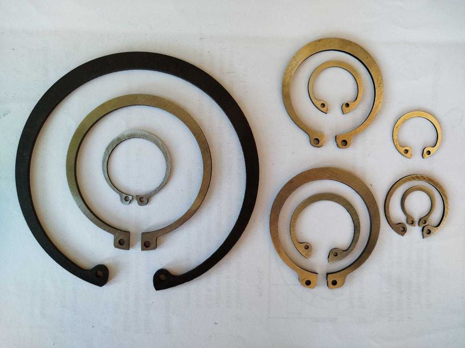 Стопорные кольца, внутренние, наружные