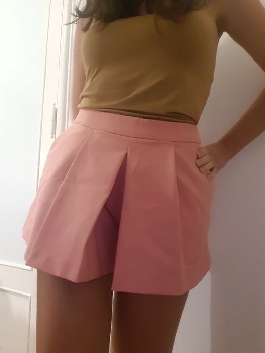 Saia-calção rosa | Zara