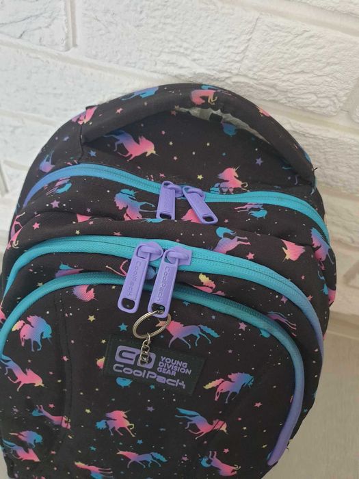 Plecak Coolpack unicorn +piórnik